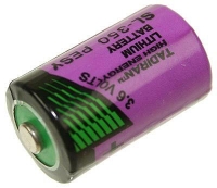 3,6V / 0,5AA Lithium Batteri